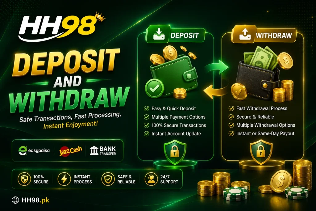 HH 98 Deposit & Withdraw